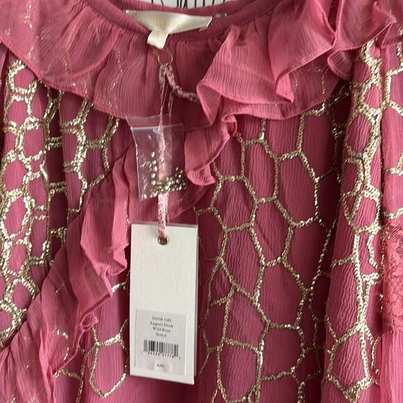 LoveShackFancy Womens Sequin Mini Dress Size 6 NWT $495 - Picture 7 of 7